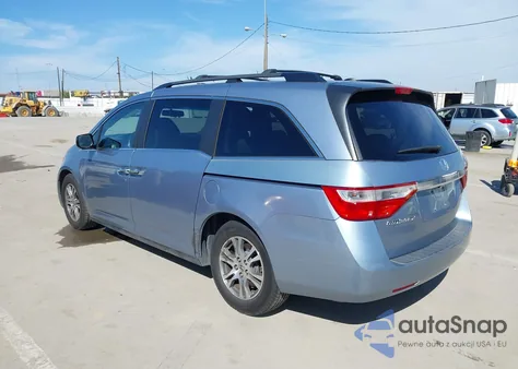 2012 Honda Odyssey Ex-L z USA, uszkodzony, nr VIN 5FNRL5H65CB105952